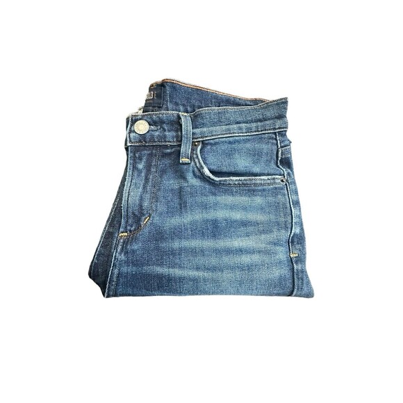 AGOLDE Denim Jean Shorts Size 25 Jorts Cut Off Stretch Mid Rise Stretch #A13-10 - Picture 10 of 11